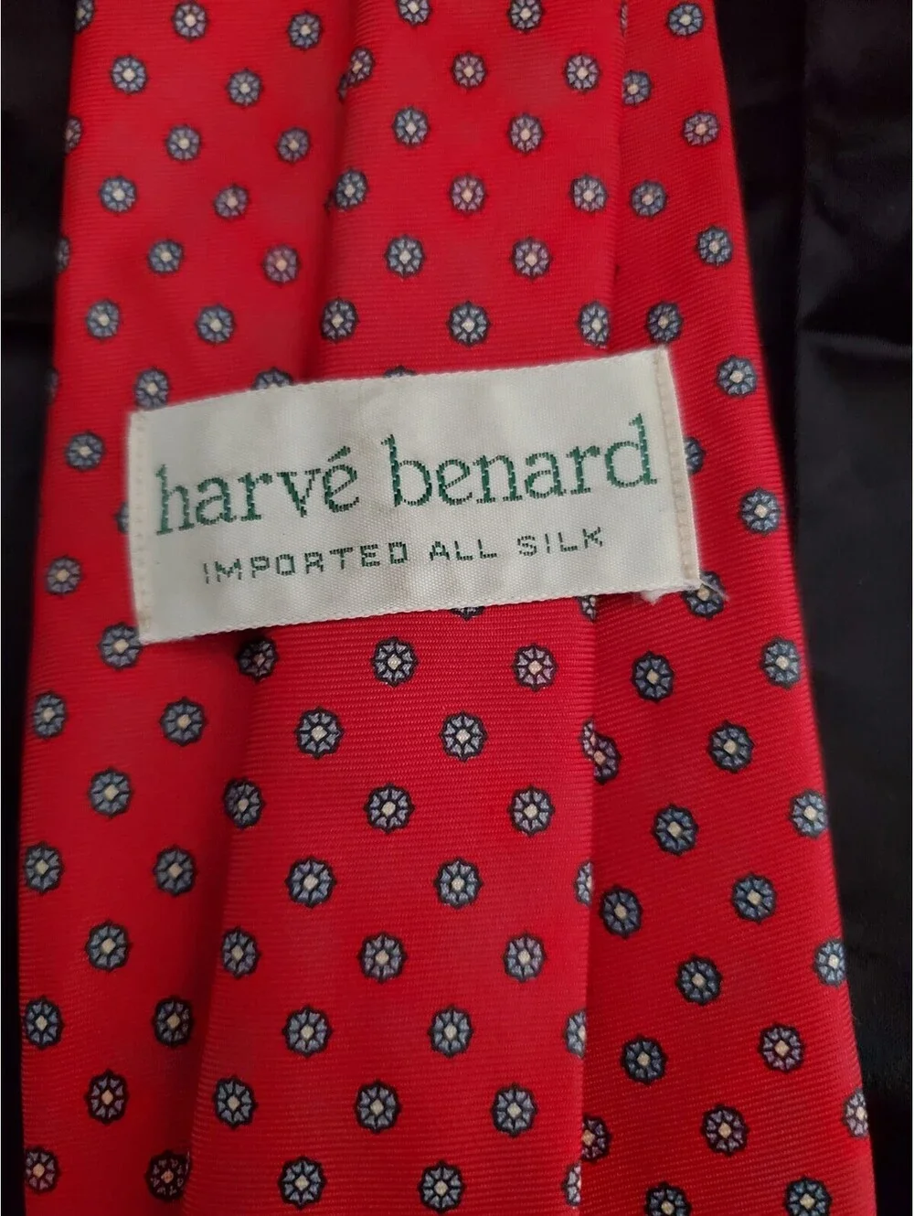 Harve' Bernard Red Tie